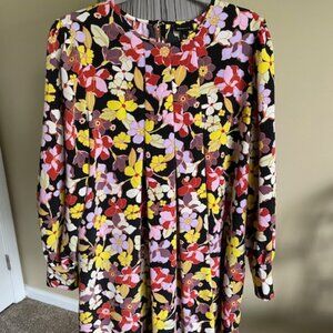 WHO WHAT WEAR Floral Minidress XL
